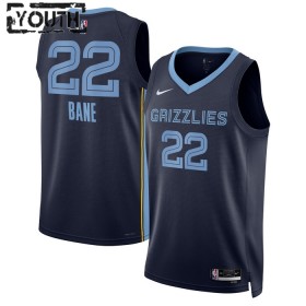 Dres Memphis Grizzlies Desmond Bane 22 Nike 2022-23 Icon Edition Navy Swingman - Dječji